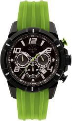 Zegarek JVD Zegarek JVD Seaplane Chronograf JE1007.4 męski stalowy 50 mm . Szare zegarki męskie JVD, bez wzorów, ze stali. Za 349.00 zł.