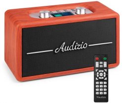 Radio Audizio Radio retro DAB FM BT Tune60 Audizio wiśniowe one size. Czerwone radia Audizio. Za 399.00 zł.