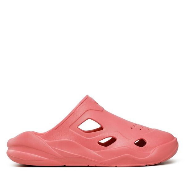 Klapki Champion. Czerwone klapki damskie Champion, bez wzorów, sportowe, bez obcasa, bez zapięcia. Za 129.99 zł.