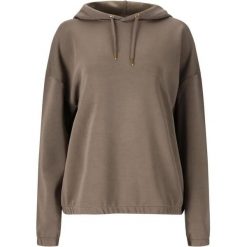 Bluza damska z kapturem Athlecia Namier. Szare bluzy damskie Athlecia, bez wzorów, z elastanu, klasyczne, bez ramiączek, z kapturem. Za 284.50 zł.