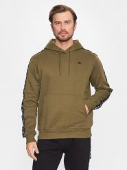 Kappa Bluza 312009 Brązowy Regular Fit. Brązowe bluzy męskie Kappa, l, bez wzorów, z bawełny, bez ramiączek, bez kaptura. W wyprzedaży za 129.99 zł.