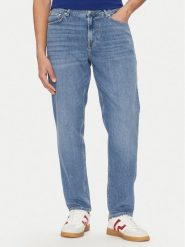 Tommy Hilfiger Jeansy Harlem MW0MW38815 Niebieski Tapered Fit. Niebieskie jeansy męskie Tommy Hilfiger, z bawełny. Za 239.99 zł.