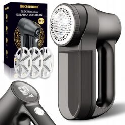 Golarka do ubrań Heckermann GOLARKA DO UBRAŃ TAPICERKI SWETRÓW BLUZ ODZIEŻY TKANIN DUŻA MASZYNKA 8W. Golarki i trymery Heckermann. Za 175.78 zł.