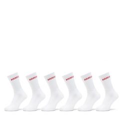 Skarpety długie HUGO. Białe skarpety męskie Hugo, bez wzorów. Za 149.99 zł.