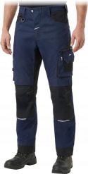 Reis Męskie spodnie robocze ochrona nóg kieszenie na nakolanniki wzmocnienia Cordura elementy pasy odblaskowe polecane dla branży - granatowy 52. Brązowe spodnie sportowe męskie Reis, m, bez wzorów. Za 111.66 zł.