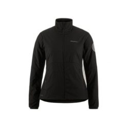 Damska kurtka wodoodporna Craft Adv Nordic. Czarne kurtki sportowe damskie Craft, s, bez wzorów, z dzianiny, bez ramiączek, bez kaptura, na fitness i siłownię. Za 351.50 zł.