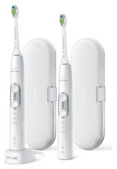Szczoteczka soniczna Philips Sonicare 6100 HX6877/34 biały. Białe szczoteczki soniczne Philips. Za 675.00 zł.
