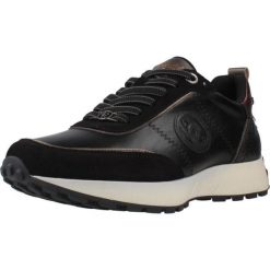 Buty CARMELA 162699C Czarny. Czarne obuwie trekkingowe damskie Carmela, ze skóry, bez zapięcia. Za 403.61 zł.