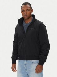 Tommy Jeans Kurtka przejściowa Essential DM0DM21667 Czarny Regular Fit. Czarne kurtki męskie Tommy Jeans, m, bez wzorów, z jeansu, bez kaptura. Za 399.99 zł.