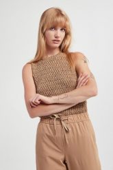 Top damski swetrowy Maestra MARELLA MONOCHROME. Topy damskie Marella, l, bez wzorów, bez kołnierzyka, bez ramiączek. W wyprzedaży za 454.35 zł.