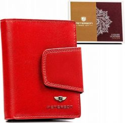 Peterson Skórzany portfel damski na zatrzask - Peterson NoSize. Portfele damskie Peterson. Za 188.90 zł.