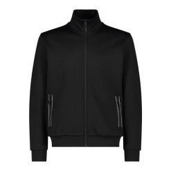 Bluza męska turystyczna CMP 34D1987. Czarne bluzy męskie CMP, l, bez wzorów, sportowe, bez ramiączek, bez kaptura. Za 266.50 zł.