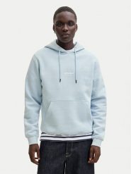 Jack & Jones Bluza Soho 12278789 Błękitny Relaxed Fit. Niebieskie bluzy męskie Jack & Jones, m, bez wzorów, z bawełny, bez ramiączek, bez kaptura. Za 179.99 zł.