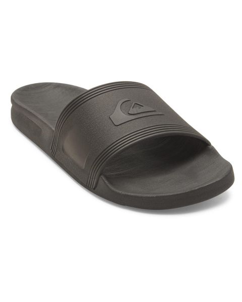 Sandały dla Mężczyzn DOCKYARD. Czarne sandały męskie Quiksilver, bez wzorów, z materiału, bez zapięcia. Za 149.99 zł.