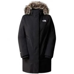 Kurtka turystyczna damska The North Face W Arctic Parka. Czarne parki damskie The North Face, na zimę, l, bez wzorów, z bawełny, bez kaptura. Za 1,638.00 zł.