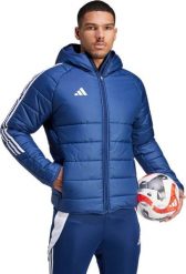 Kurtka męska Adidas Kurtka męska Tiro 24 Winter niebieska IR9497 2XL. Niebieskie kurtki męskie Adidas, m, bez wzorów, bez kaptura. Za 585.47 zł.