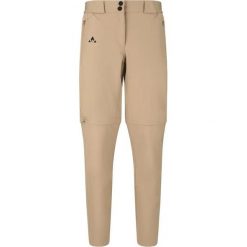Spodnie z zamkiem dla kobiet Whistler Gerd V2. Brązowe spodnie sportowe damskie Whistler, bez wzorów, sportowe, trekkingowe. Za 363.00 zł.