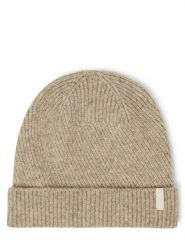 Barts czapka z zawartością wełny - Kirinda Kobiety Sztuczne włókno zielony|szary, ONE SIZE. Szare czapki damskie Barts, bez wzorów, z wełny, eleganckie. Za 129.95 zł.