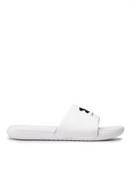 Under Armour Klapki Ua M Ansa Fix Sl 3023761-103 Biały. Białe klapki męskie Under Armour, bez wzorów, ze skóry, bez zapięcia. Za 169.99 zł.