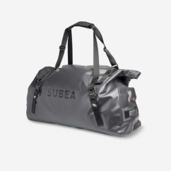Torba nurkowa Decathlon SCD 100 l IPX6. Czarne torby na ramię męskie Decathlon, z materiału, na ramię, duże. Za 319.99 zł.