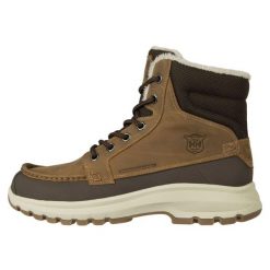 Buty trekkingowe Helly Hansen garibaldi V3. Brązowe trekkingi męskie Helly Hansen, z gumy, bez zapięcia. Za 678.25 zł.
