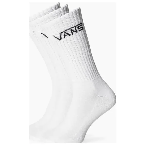 Vans Skarpety Mismoedig (9.5-13, 3Pk) , biały, rozmiar ONE SIZE. Białe skarpetki damskie Vans, bez wzorów, z bawełny. W wyprzedaży za 49.99 zł.