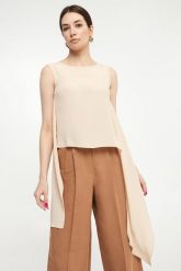 Top damski Banjo WEEKEND MAX MARA. Topy damskie Weekend Max Mara, l, bez wzorów, bez kołnierzyka, bez ramiączek. W wyprzedaży za 411.75 zł.