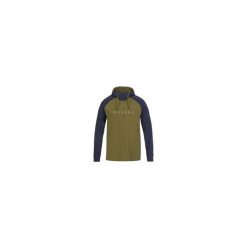 Bluza z kapturem Rafiki Traverse. Niebieskie bluzy męskie RAFIKI, bez wzorów, sportowe, bez ramiączek, z kapturem. Za 310.25 zł.