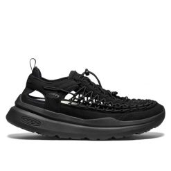 Buty do chodzenia Keen Uneek WK. Czarne buty zimowe męskie Keen, bez wzorów, bez obcasa, bez zapięcia. Za 582.00 zł.