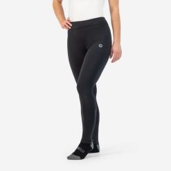 Legginsy do biegania damskie Rogelli ALGONA. Czarne legginsy damskie Rogelli, bez wzorów, z elastanu. Za 140.00 zł.