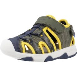 Sandały GEOX B S.MULTY B.B Zielony. Zielone sandały damskie Geox, na lato, bez wzorów, z syntetyku, bez zapięcia. Za 159.99 zł.