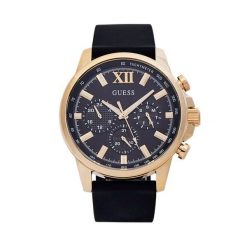 Zegarek Guess. Czarne zegarki męskie Guess, z aplikacjami. Za 599.99 zł.