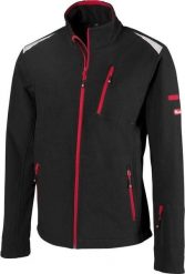 Fortis Kurtka meska 24 FORTIS, czarny/czerwony, rozm.2XL. Czarne kurtki męskie Fortis, xl, bez wzorów, bez kaptura. Za 345.62 zł.