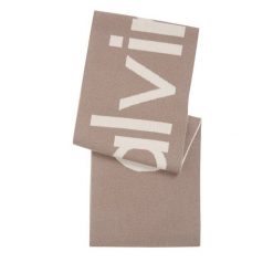 Szalik Calvin Klein. Szare szaliki damskie Calvin Klein, bez wzorów. Za 379.99 zł.