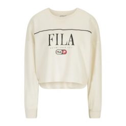 Bluza damska FILA Lewistown Crew Sweat. Białe bluzy damskie Fila, l, bez wzorów, casualowe, bez ramiączek, bez kaptura. Za 199.99 zł.