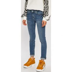 Liu Jo - Jeansy Moroe. Niebieskie jeansy damskie Liu Jo, bez wzorów, z bawełny. W wyprzedaży za 269.90 zł.