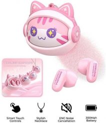 Słuchawki Onikuma Słuchawki TWS ONIUKMA TX603 (różowe). Czerwone słuchawki bezprzewodowe Onikuma. Za 101.23 zł.