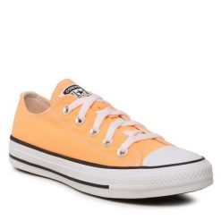 Trampki Converse. Niebieskie trampki i tenisówki damskie Converse, bez wzorów, bez zapięcia. Za 269.99 zł.