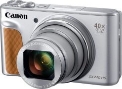 Aparat cyfrowy Canon PowerShot SX740 HS srebrny. Aparaty kompaktowe Canon. Za 4,546.99 zł.
