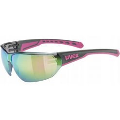 Okulary rowerowe dla dorosłych Uvex EQUATE. Czerwone okulary przeciwsłoneczne damskie Uvex. Za 92.18 zł.