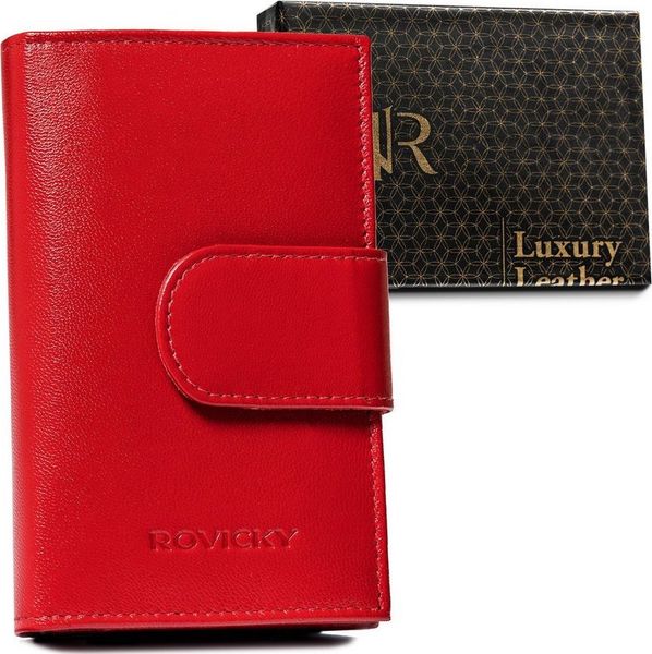 Rovicky Elegancki portfel damski ze skóry naturalnej Rovicky NoSize. Portfele damskie ROVICKY, ze skóry. Za 157.53 zł.