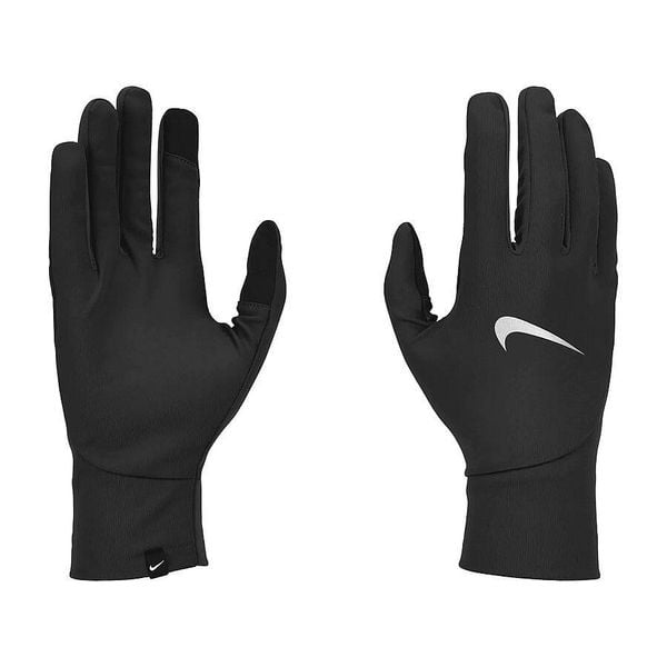 Rękawiczki do biegania męskie Nike Pacer Lightweight Running Gloves. Czarne rękawiczki męskie Nike, bez wzorów. Za 149.00 zł.