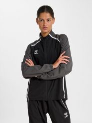 Damska bluza dresowa Hummel Lead 2.0. Szare bluzy damskie Hummel, l, bez wzorów, z dresówki, klasyczne, bez ramiączek, bez kaptura. Za 319.00 zł.