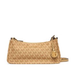 Torebka MICHAEL Michael Kors. Brązowe listonoszki damskie MICHAEL Michael Kors, bez wzorów, bez dodatków. Za 679.99 zł.