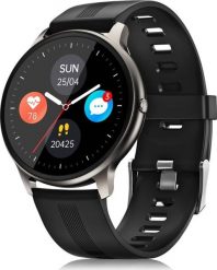 Smartwatch Niceboy X-Fit Watch Pixel Czarny (8594182424942). Czarne zegarki smartwatch Niceboy, bez wzorów. Za 223.38 zł.