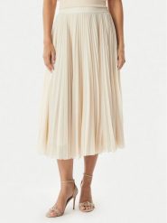 Rinascimento Spódnica plisowana CFC0128147003 Beżowy jasny Regular Fit. Brązowe spódnice damskie Rinascimento, s, bez wzorów, z syntetyku, plisowane. Za 719.99 zł.