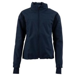 Kurtka jeździecka z pełnym zamkiem BR Equitation Essentials. Niebieskie kurtki męskie BR, m, bez wzorów, ze skóry, bez kaptura. Za 386.75 zł.