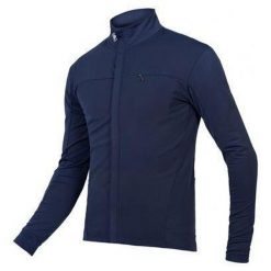 Dżersej z długim rękawem Endura Roubaix Xtract. Niebieskie bluzy męskie ENDURA, bez wzorów, z dżerseju, sportowe, bez ramiączek, bez kaptura. Za 312.70 zł.