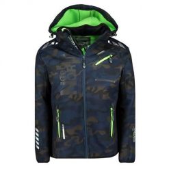 Kurtka trekkingowa męska Geographical Norway Royaute. Niebieskie kurtki sportowe męskie Geographical Norway, m, bez wzorów, z softshellu, bez kaptura, trekkingowe. Za 259.00 zł.