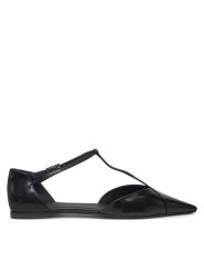 Max Mara Półbuty Fsilkway 2514521271600 Czarny. Czarne półbuty damskie Max Mara, bez wzorów, ze skóry, bez obcasa, na płaskiej podeszwie, bez zapięcia. Za 1,499.00 zł.